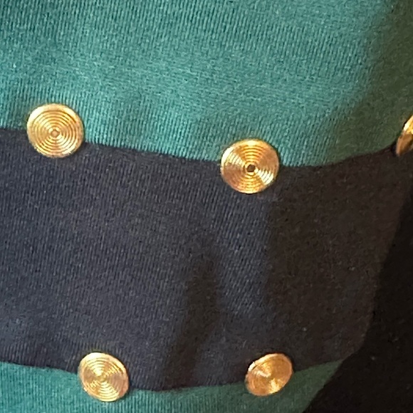 Tory Burch Ponte grommet sleeve embellished dress. Euc. - Picture 6 of 8